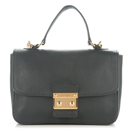 Miu Miu Goatskin Madras Shoulder Bag Ardesia 1 of 8