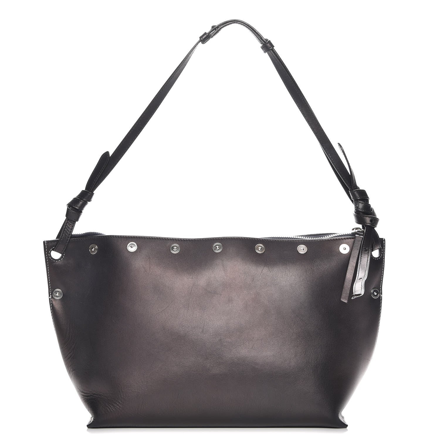 Celine Natural Calfskin Studded Medium Sailor Bag Navy Blue 1 of 8