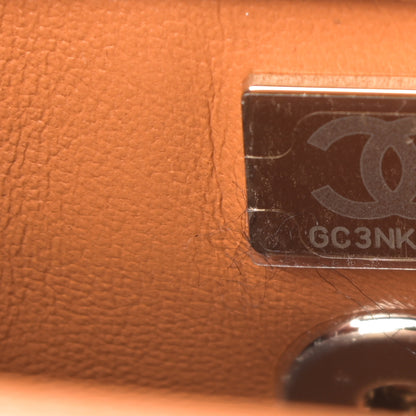 Chanel Caviar Quilted Mini Coco Handle Flap Light Brown 7 of 11
