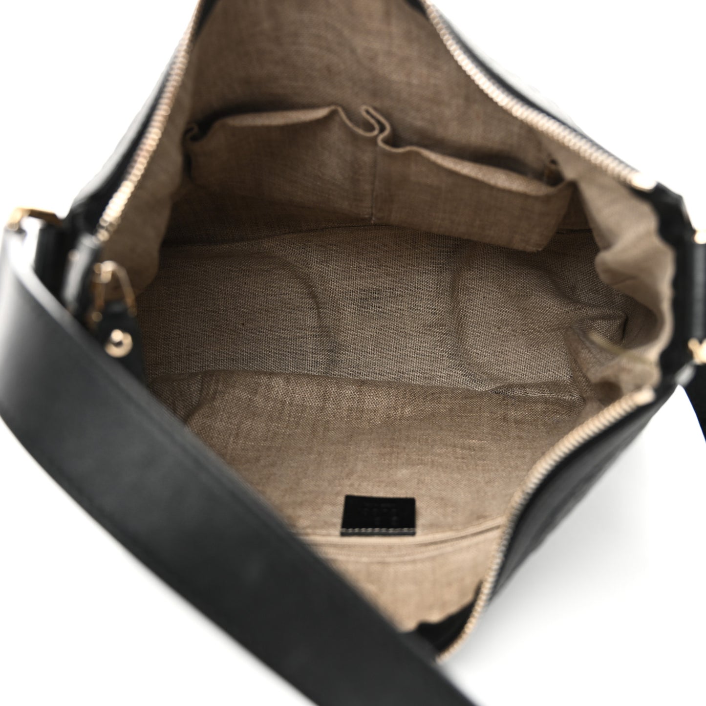 Microguccissima Shoulder Bag Black