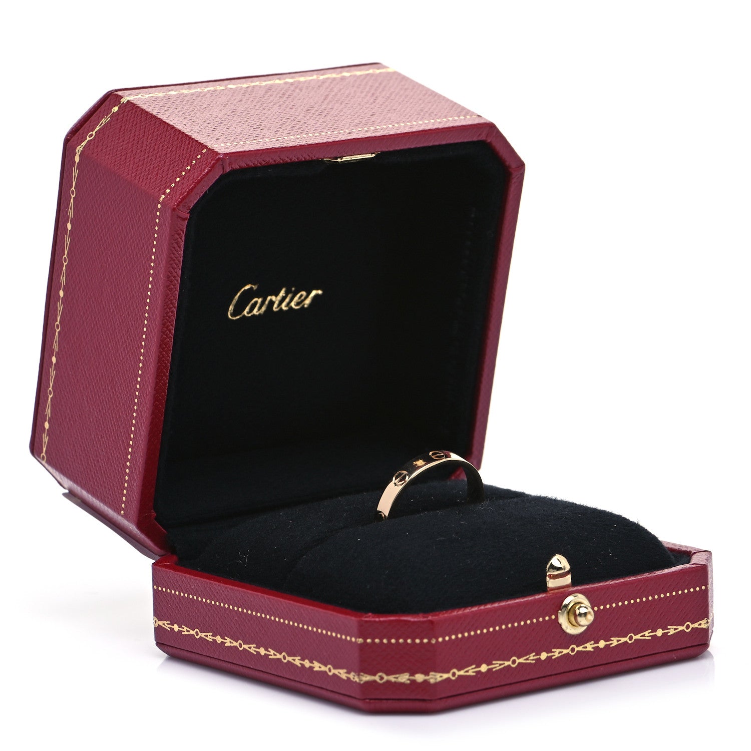 Cartier 18K Yellow Gold 3.5mm LOVE Wedding Band Ring 58 8.25 6 of 6