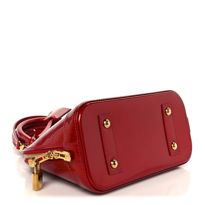 Louis Vuitton Vernis Alma BB Pomme D'Amour 4 of 11