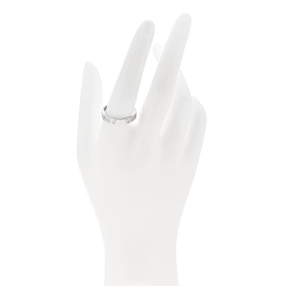 Cartier 18K White Gold 3.5mm LOVE Wedding Band Ring 60 9.25 2 of 4