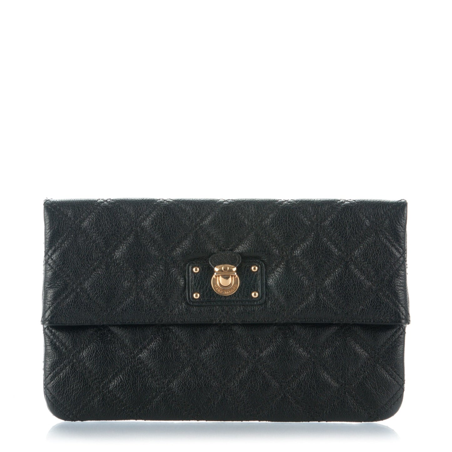 Quilted Eugenie Clutch Black