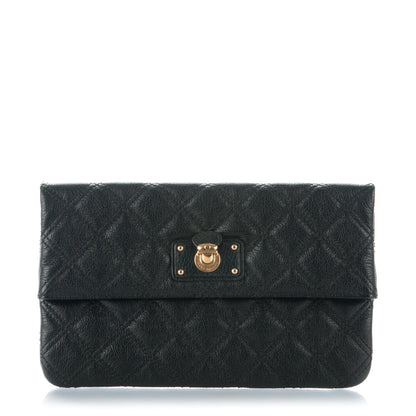 Marc Jacobs Quilted Eugenie Clutch Black 1 of 7