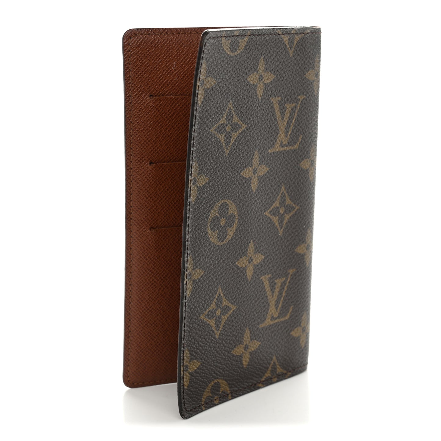 Monogram Checkbook Holder Case Wallet