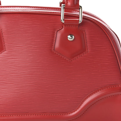 Louis Vuitton Epi Bowling Montaigne PM Rouge 9 of 9