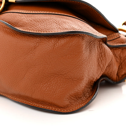 Chloe Calfskin Medium Marcie Satchel Tan 9 of 10