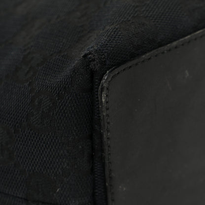 Gucci Monogram Small Bucket Tote Black 12 of 22