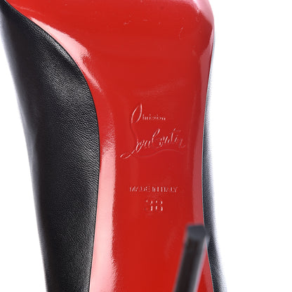 Christian Louboutin Nappa Patent Studded Predupump 85 Pumps 38 Black 6 of 8