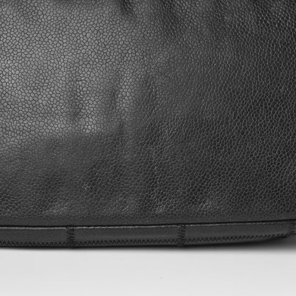 Chanel Caviar Square Stitched Bowler Black 12 of 20