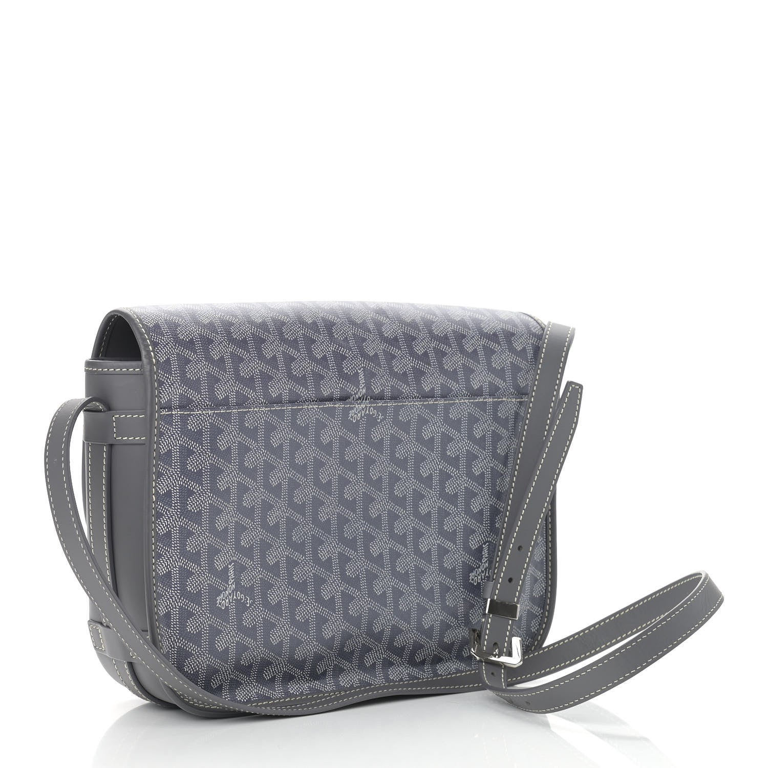 Goyard Goyardine Belvedere MM Messenger Bag Grey 3 of 8