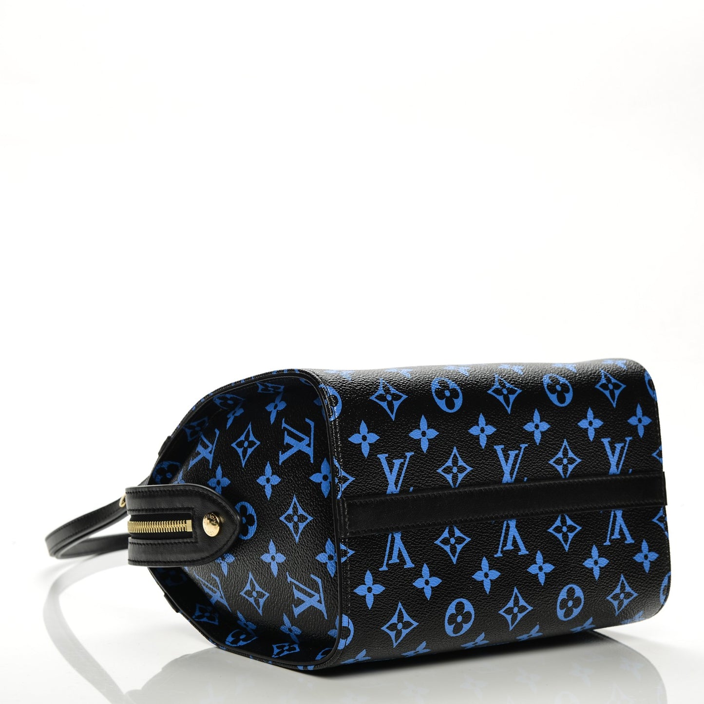 Colored Monogram Speedy Amazon PM Blue Black