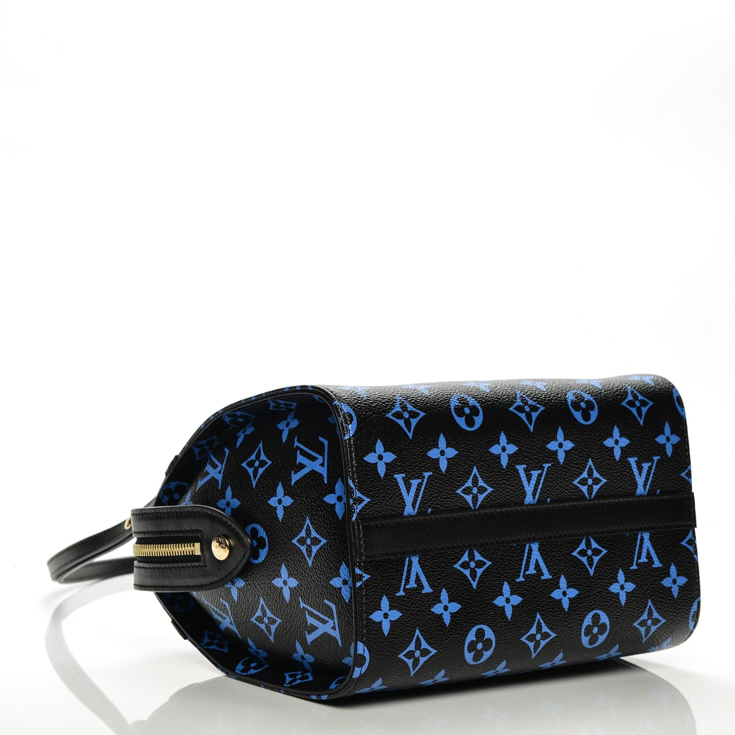 Louis Vuitton Colored Monogram Speedy Amazon PM Blue Black 4 of 6