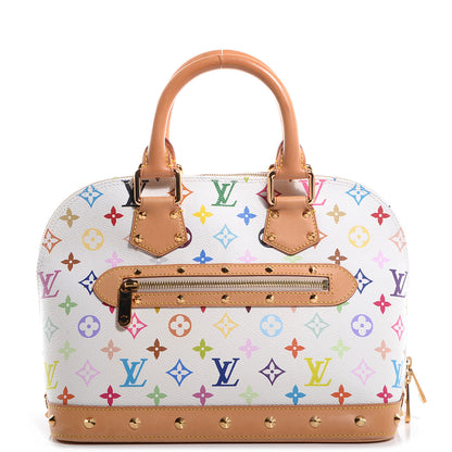 Louis Vuitton Monogram Multicolor Alma White 1 of 7