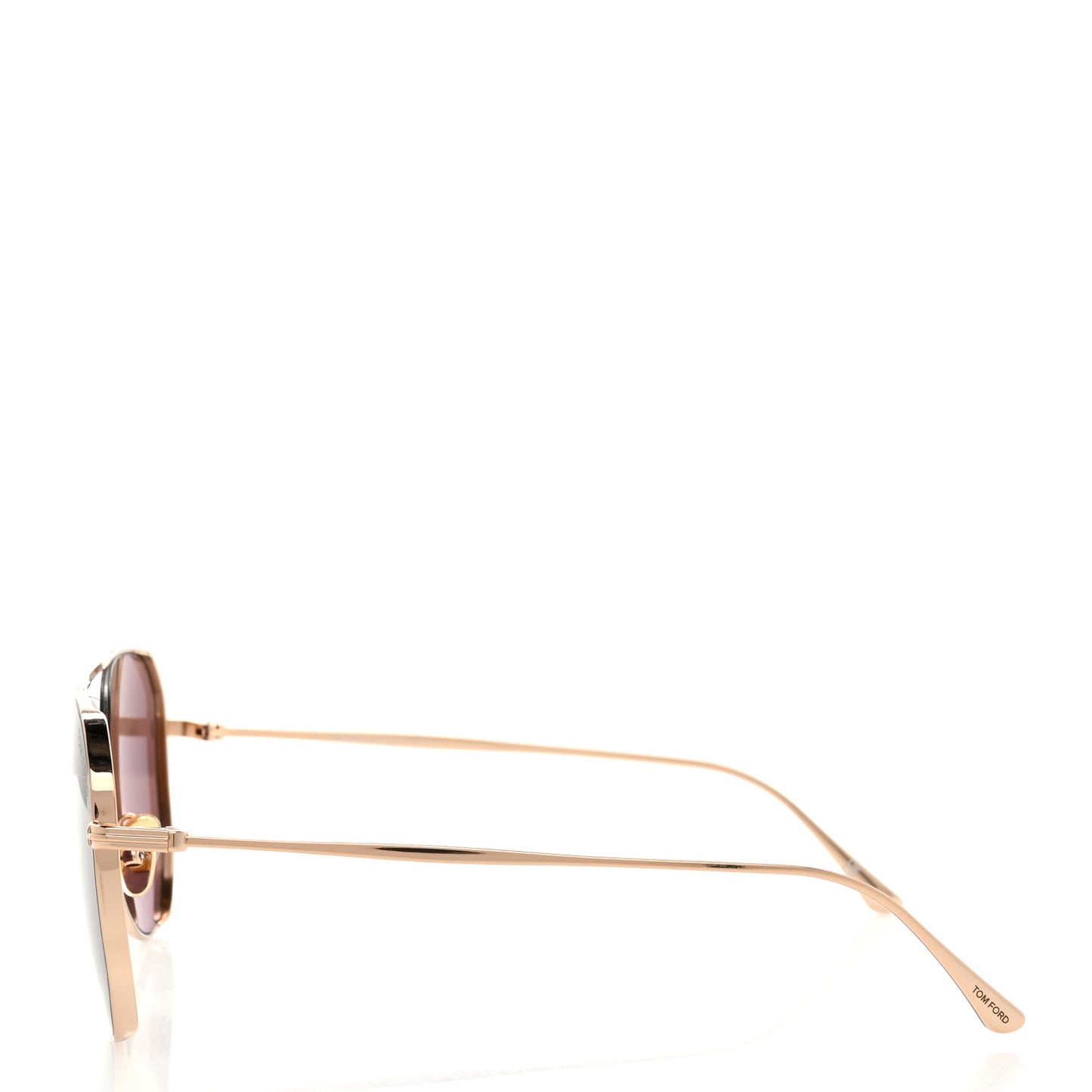 Metal Charles-02 Aviator Sunglasses TF853 Gold