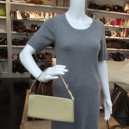 Louis Vuitton Epi Pochette Accessories Bag Vanilla 2 of 9