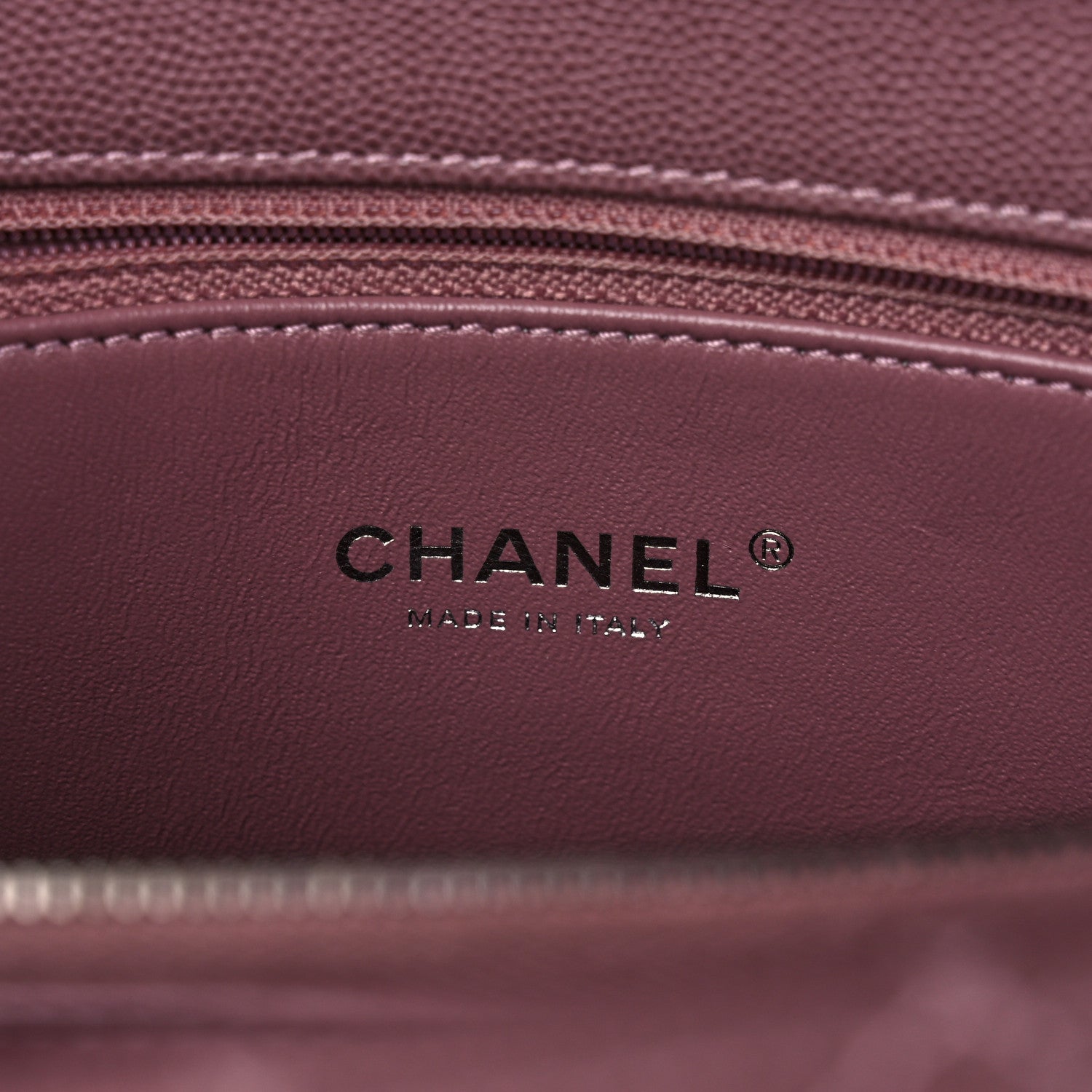 Chanel Caviar Lizard Quilted Medium Coco Handle Flap Pink 6 of 10