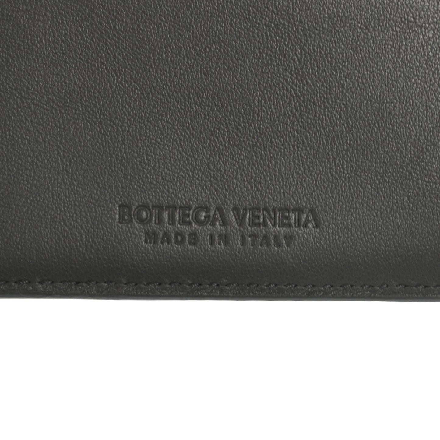 Nappa Maxi Intrecciato Bi-Fold Wallet Light Graphite