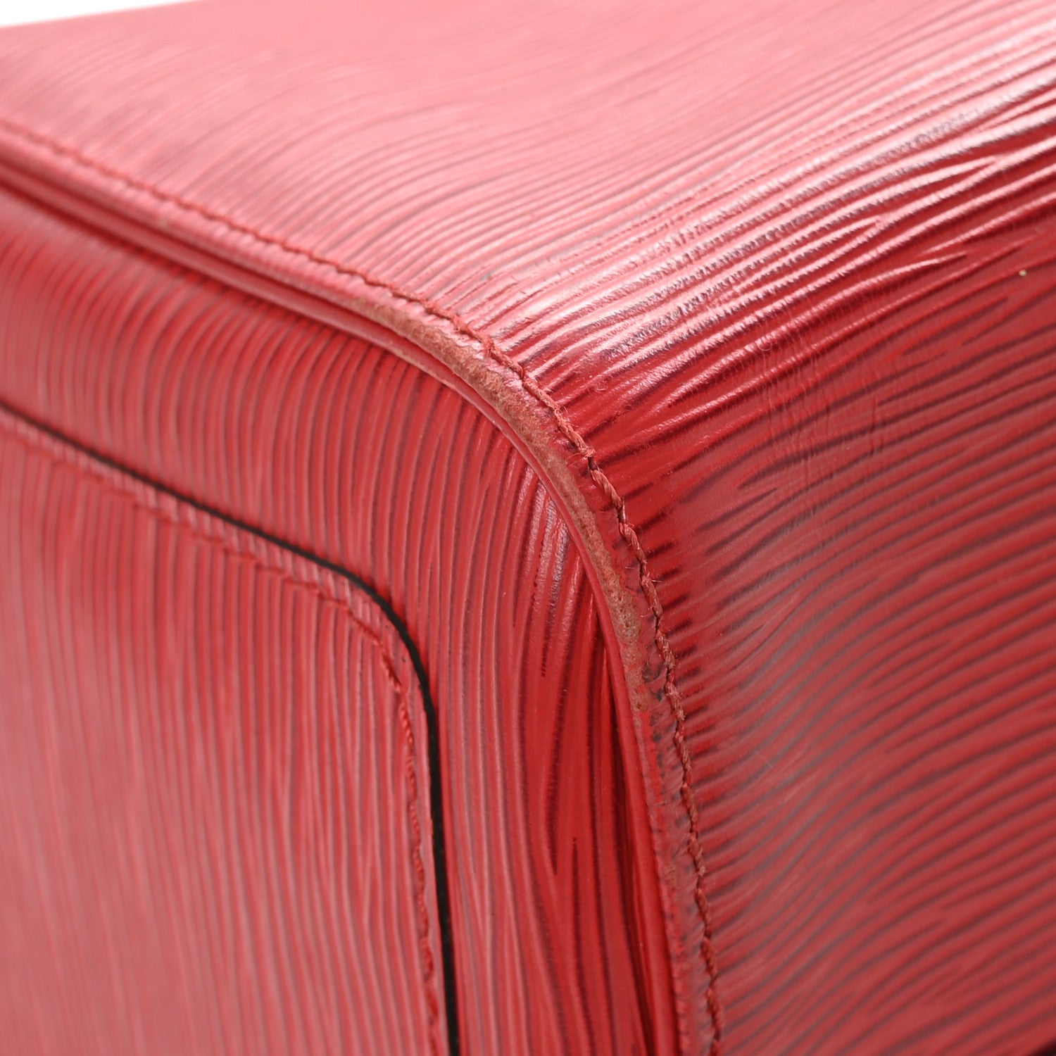 Louis Vuitton Epi Speedy 30 Castillan Red 10 of 13