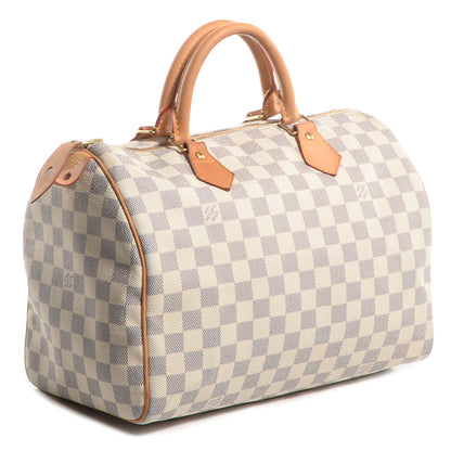 Louis Vuitton Damier Azur Speedy 30 3 of 7