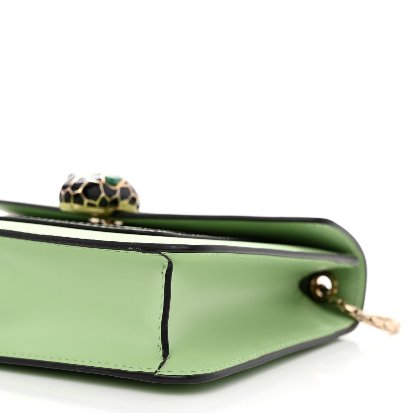 Calfskin Serpenti Forever Crossbody Bag Green