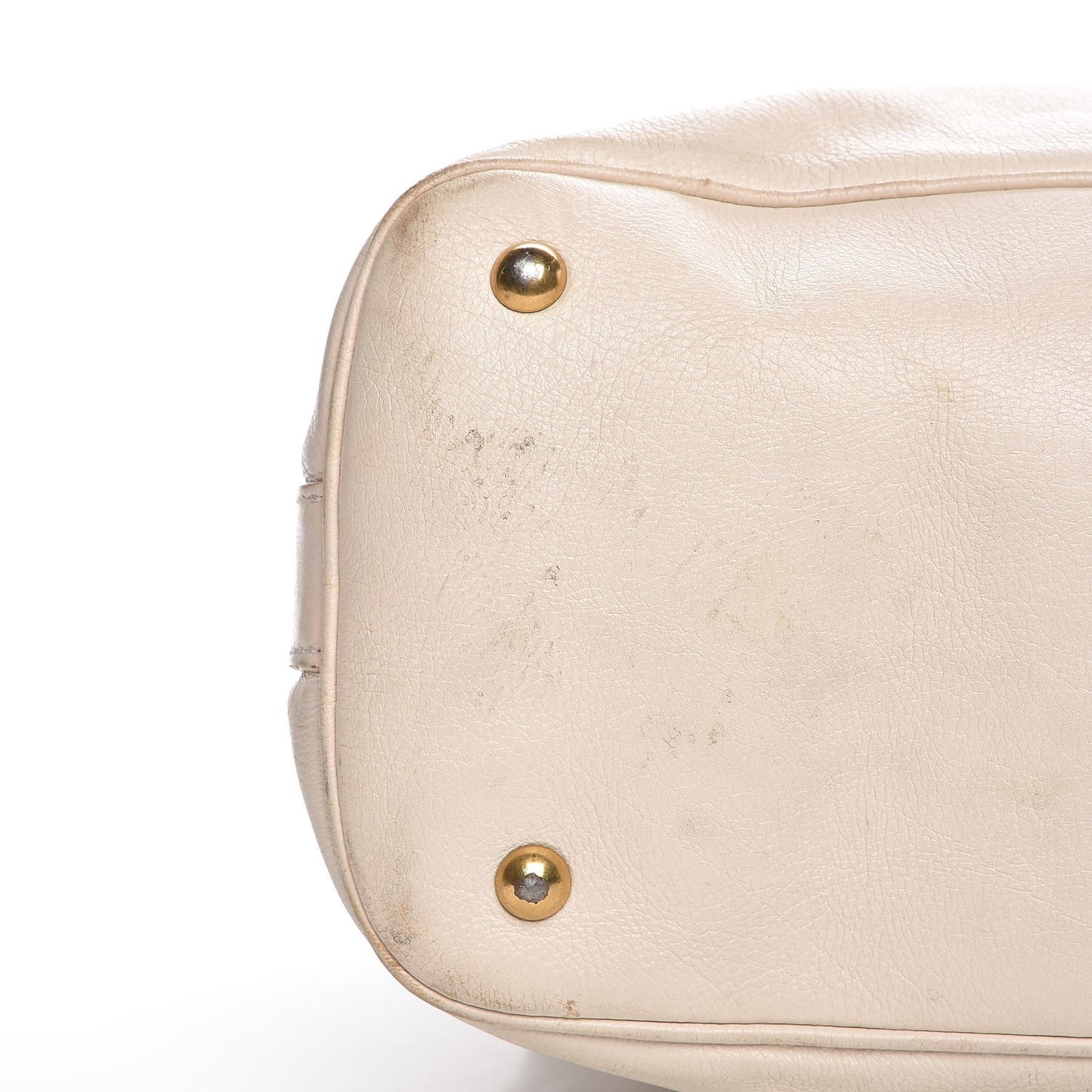 Calfskin Oversized Muse Ivory