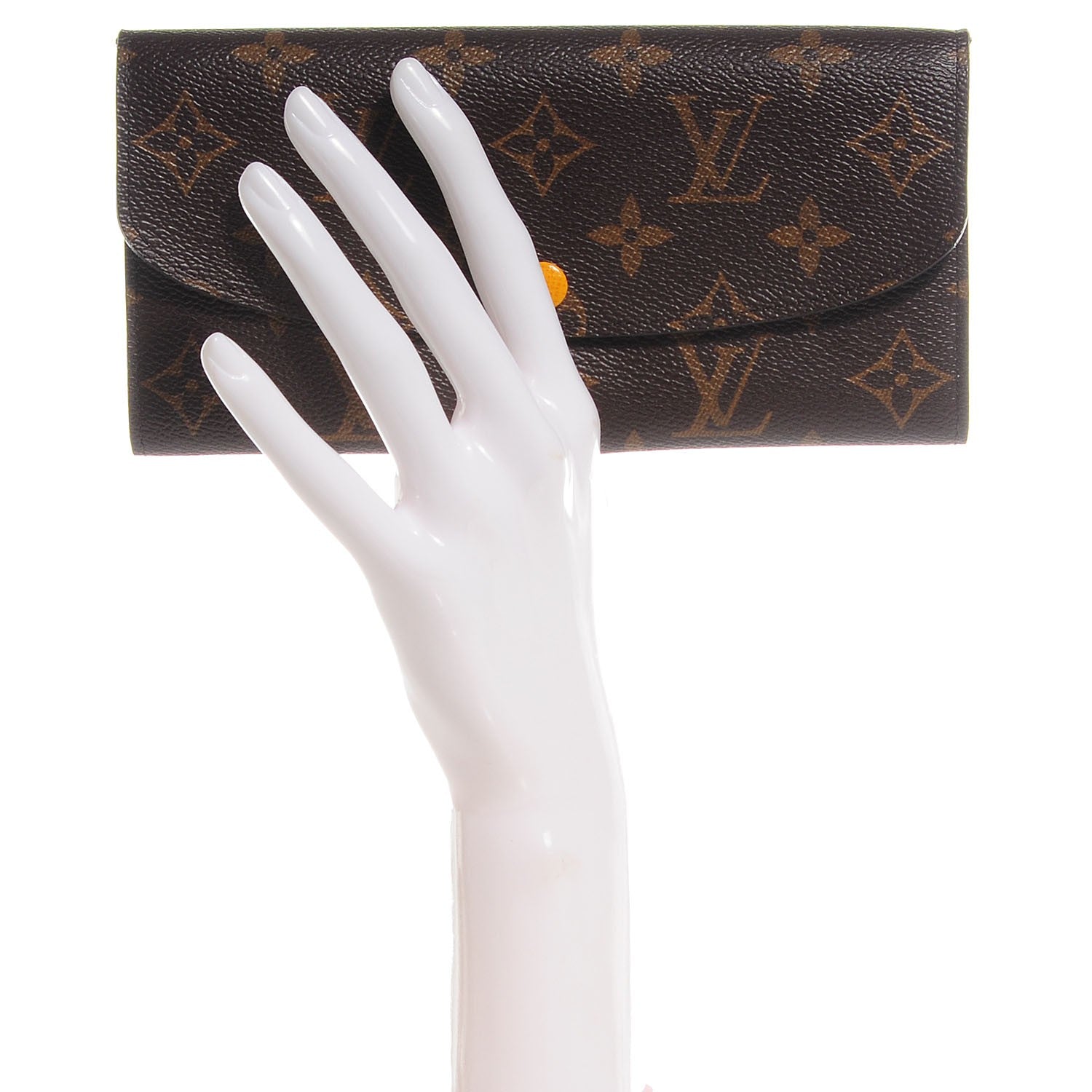 Louis Vuitton Monogram Emilie Wallet Mimosa 2 of 8