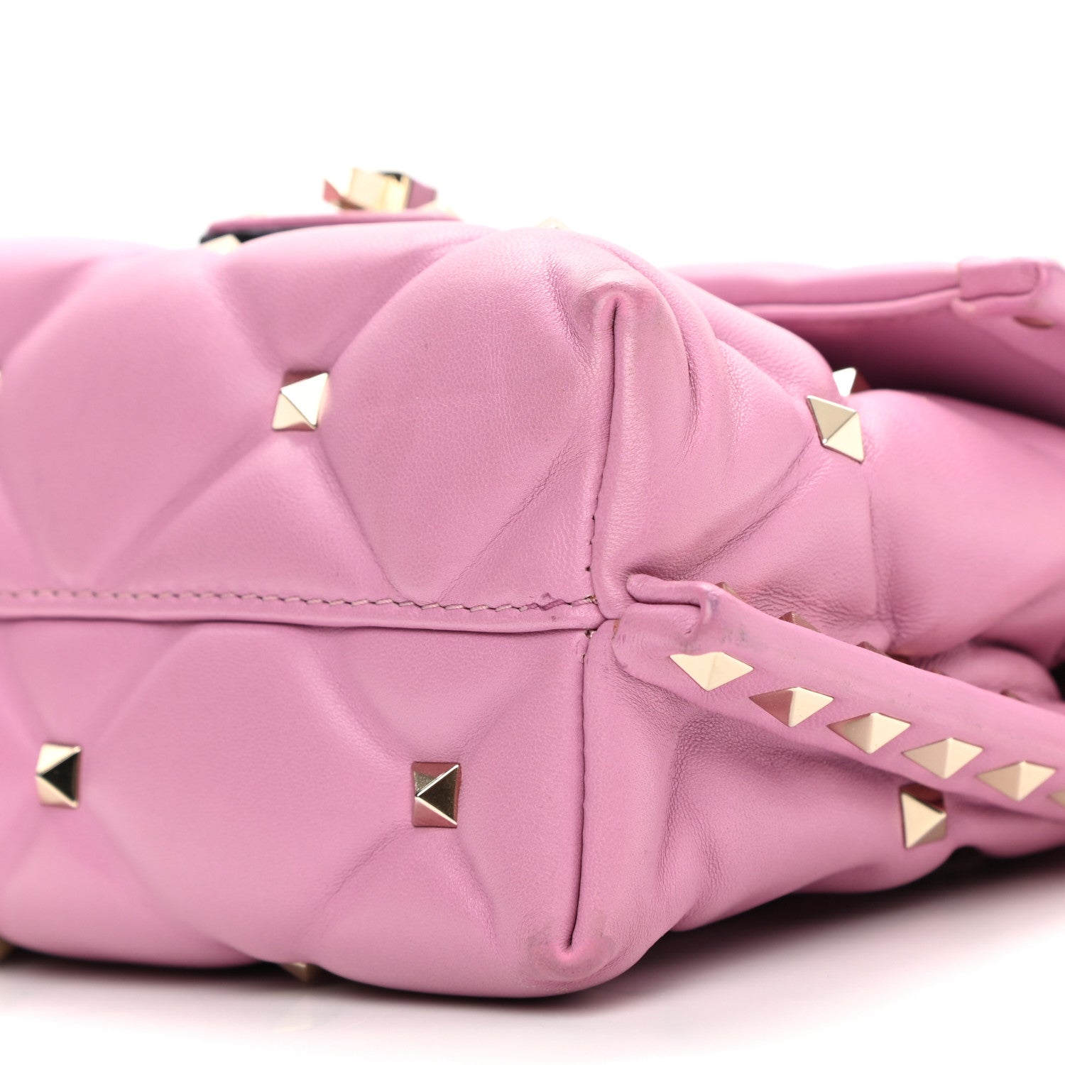 Valentino Garavani Nappa Mini Candystud Top Handle Bag Absolute 10 of 12