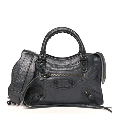 Balenciaga Agneau Classic Hardware Mini City Gris Fossile 1 of 11