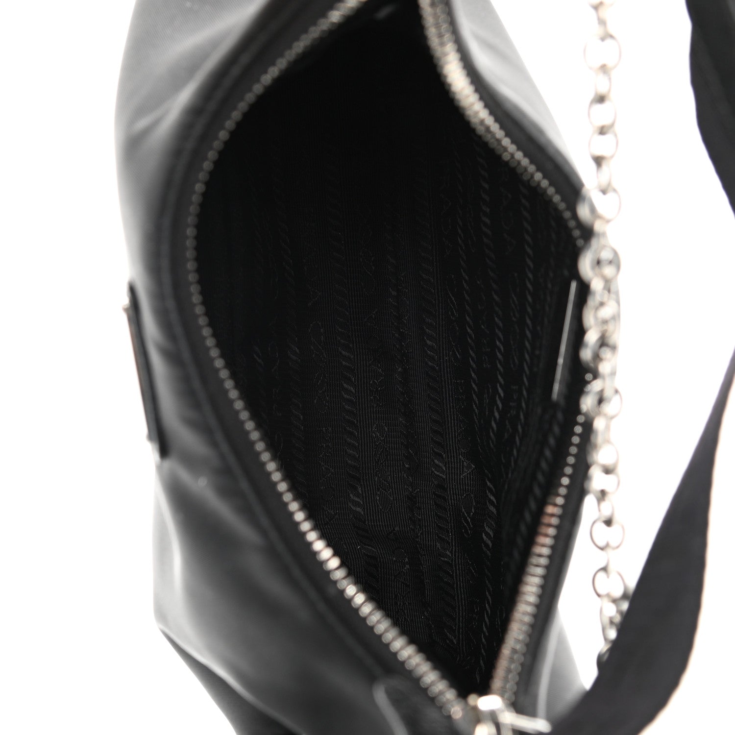 Prada Nylon Re-Edition 2005 Shoulder Bag Black 5 of 10