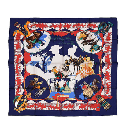 Hermes Silk Feria de Sevilla Scarf 90 1 of 7