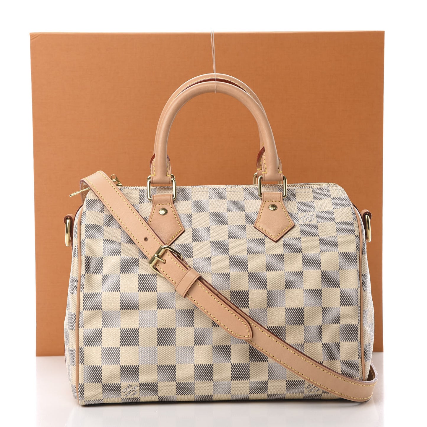 Damier Azur Speedy Bandouliere 25