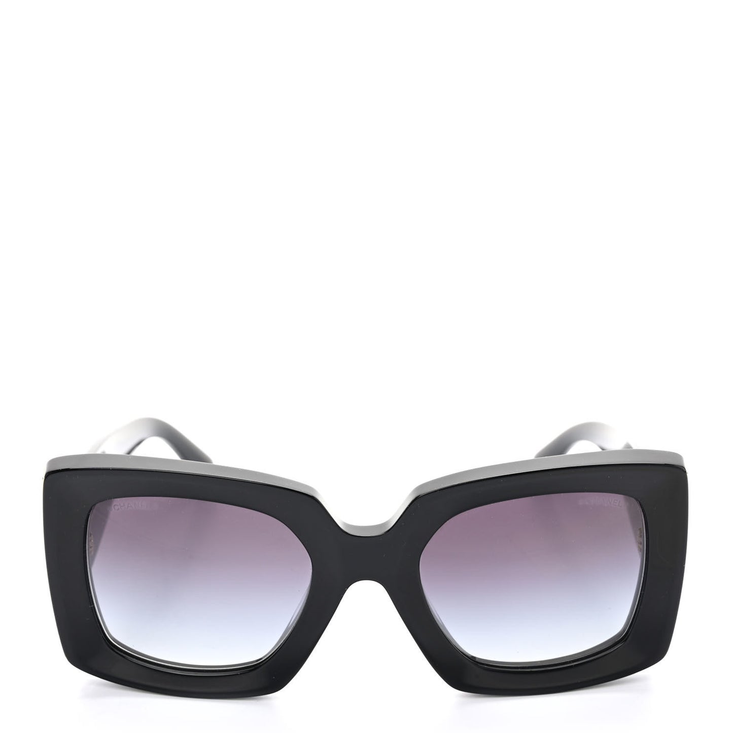 Acetate Rectangle Sunglasses 5435 Black