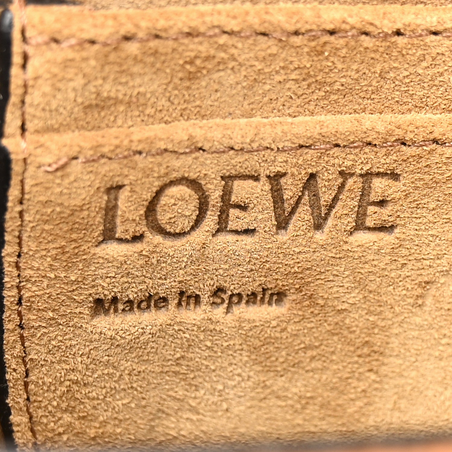 Loewe Grained Calfskin Mini Gate Crossbody Bag Caramel Pecan 6 of 11