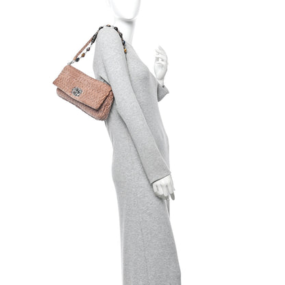Miu Miu Velvet Matelasse Crystal Chain Shoulder Bag Cammeo 2 of 12