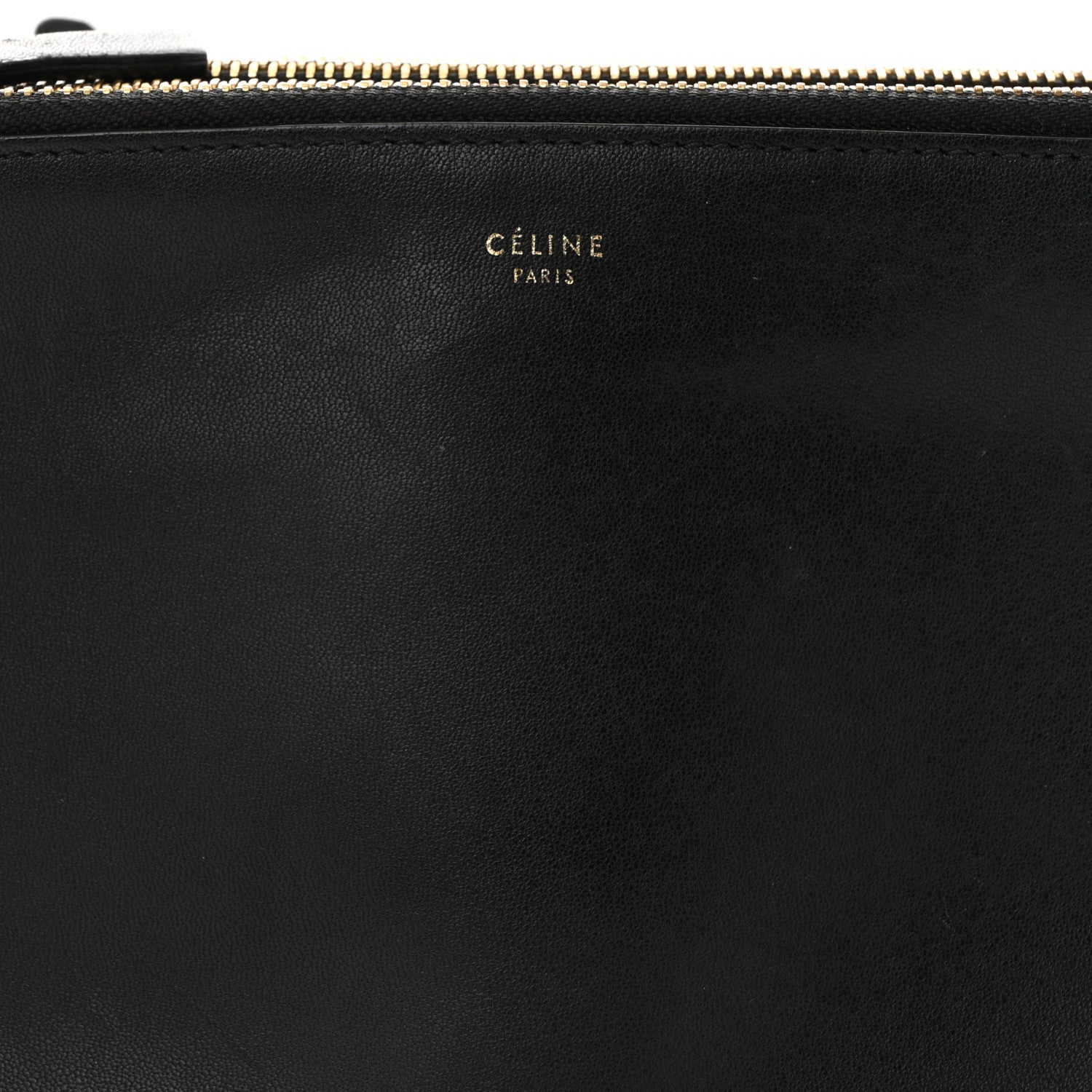 Celine Lambskin Small Trio Crossbody Bag Black 9 of 13