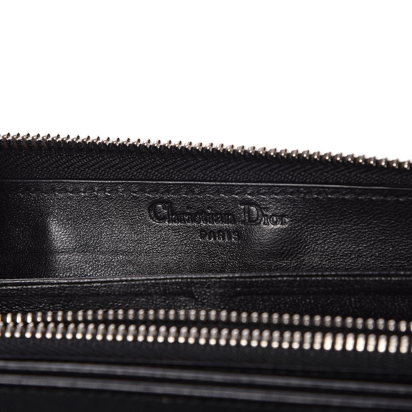Lambskin Cannage Voyageur Wallet Black