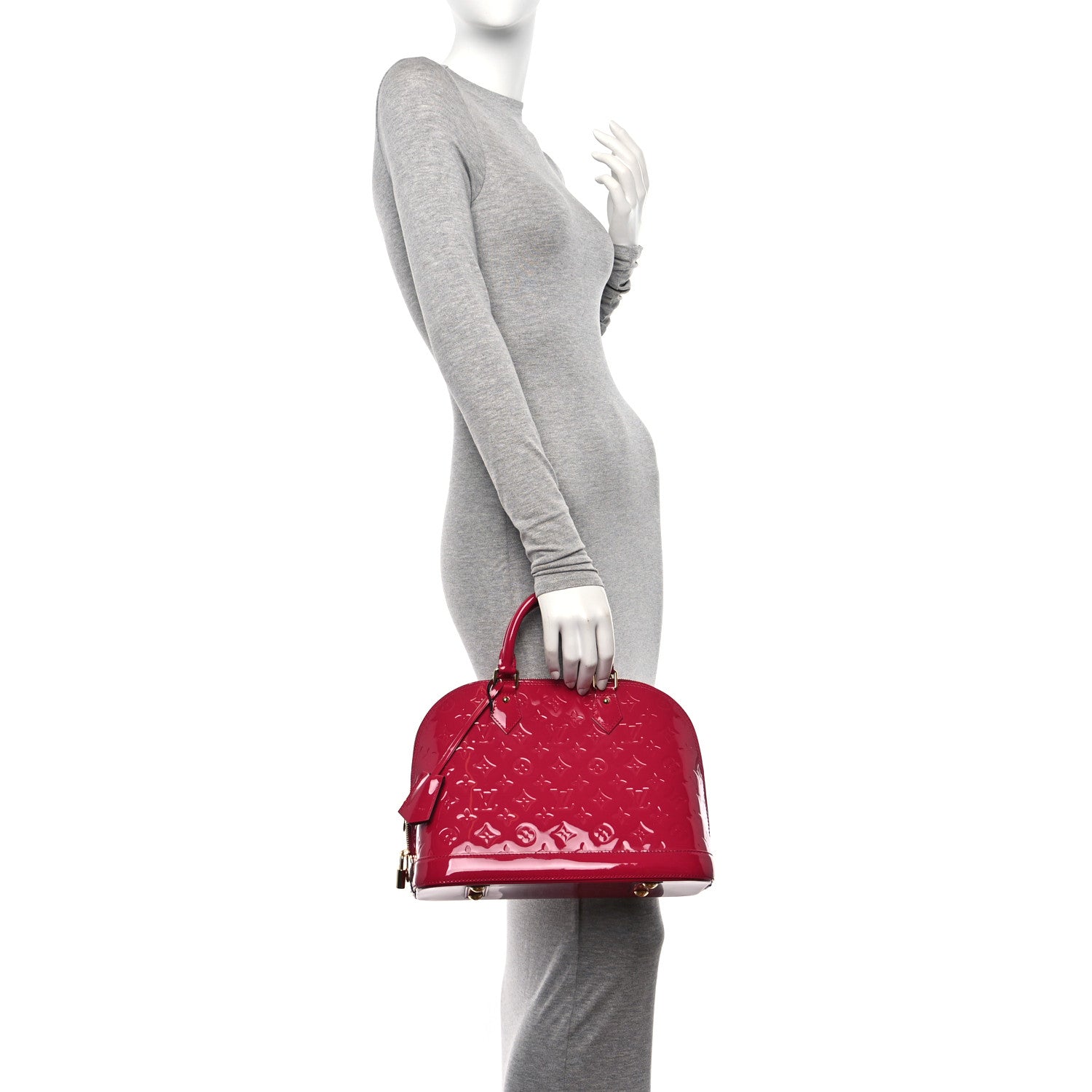 Louis Vuitton Vernis Alma PM Rose Indien 2 of 9