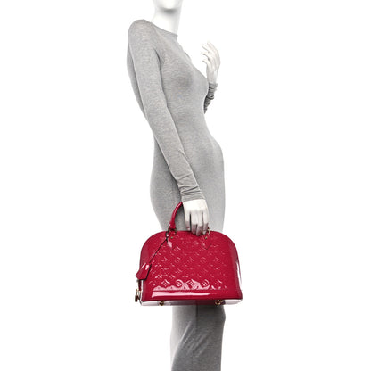 Louis Vuitton Vernis Alma PM Rose Indien 2 of 9