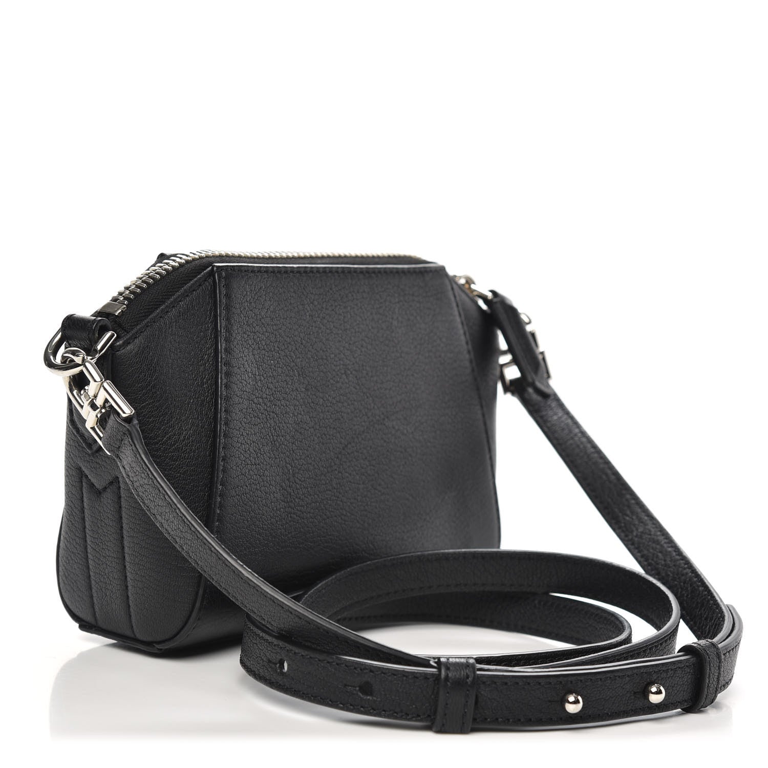 Givenchy Sugar Goatskin Nano Antigona Black 3 of 10