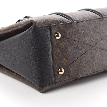 Louis Vuitton Monogram Soufflot MM Black 8 of 9