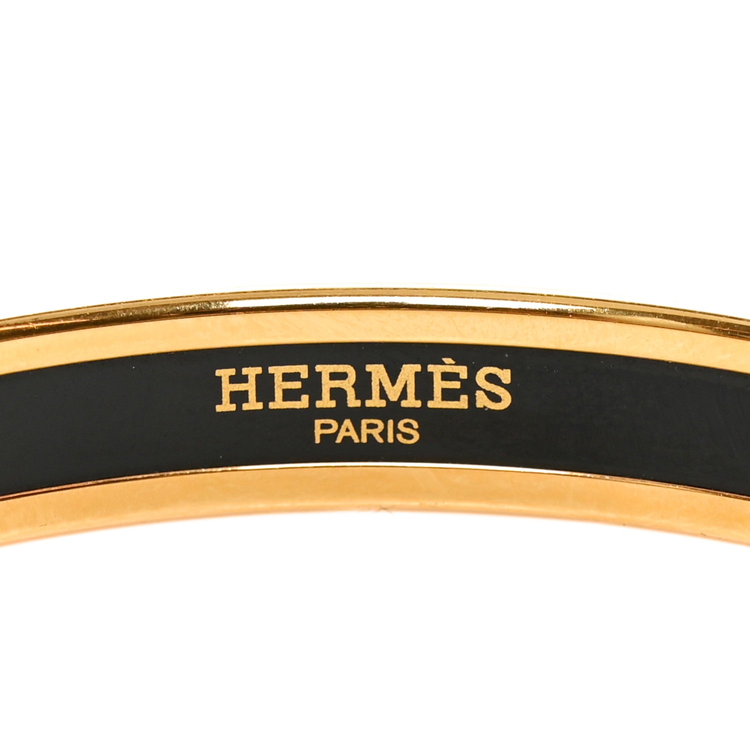 Hermes Enamel Printed Narrow Rubans de Cheval Bracelet 70 4 of 5