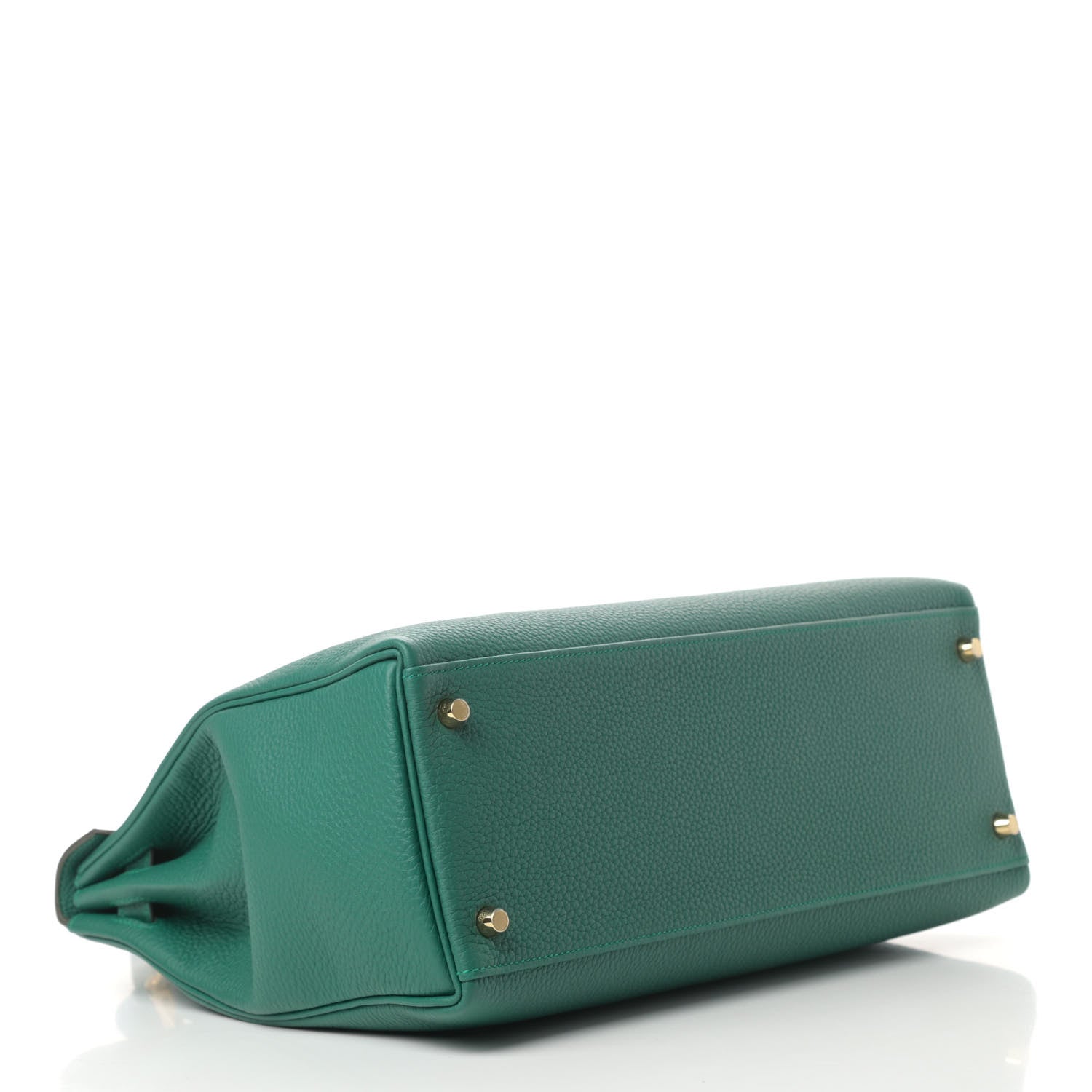 Hermes Togo Kelly Retourne 35 Malachite 4 of 10