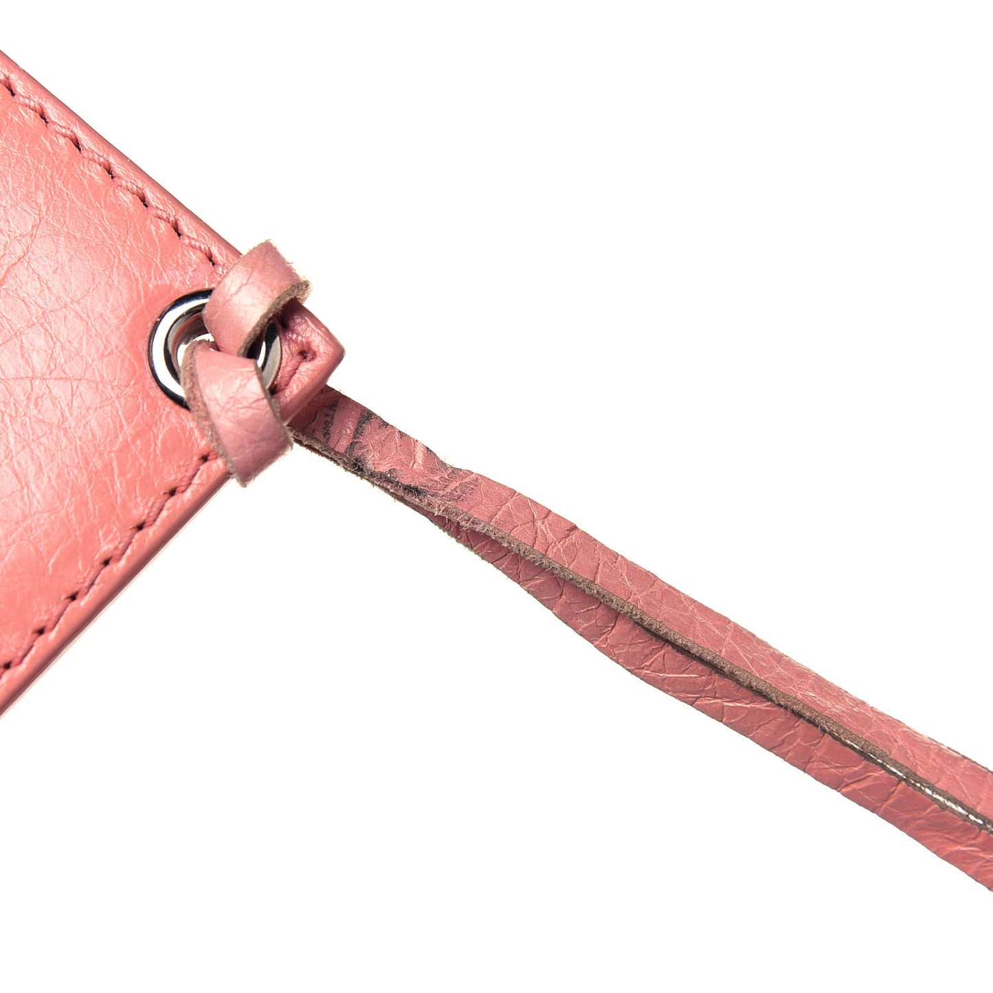 Agneau Giant 12 Silver Hardware City Rose Peche