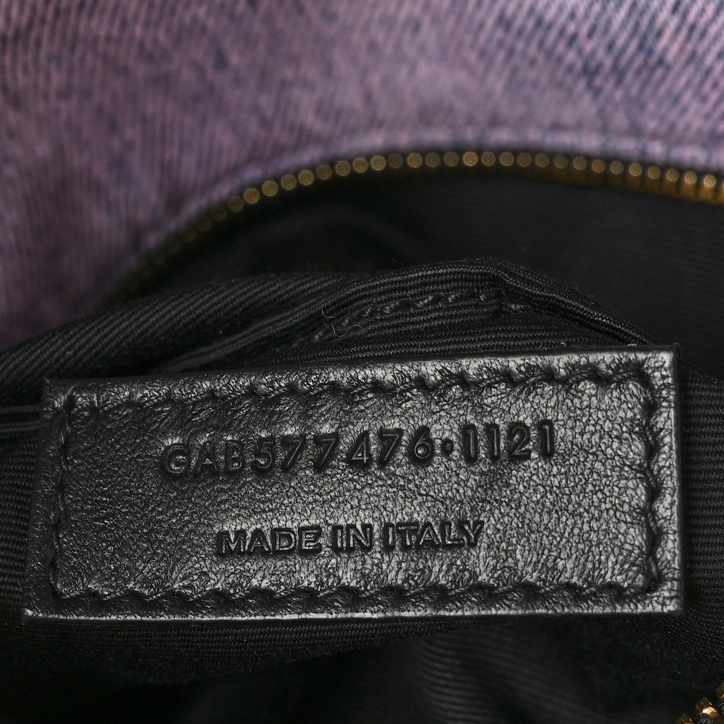Denim Quilted Small Loulou Puffer Monogram Chain Satchel Bleached Lilac