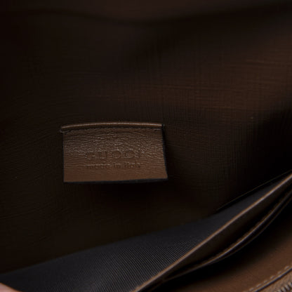 Gucci GG Supreme Monogram Nice Continental Wallet Maple Brown 10 of 13