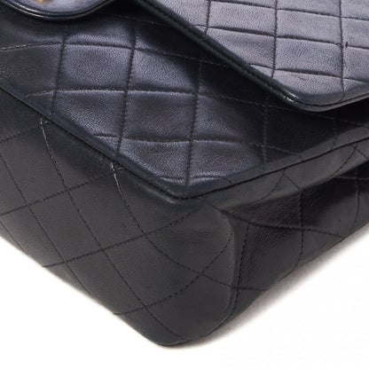 Chanel Lambskin Quilted Medium Double Flap Black 4 of 9