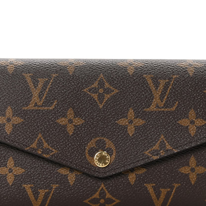 Louis Vuitton Monogram Sarah Wallet NM Fuchsia 8 of 8