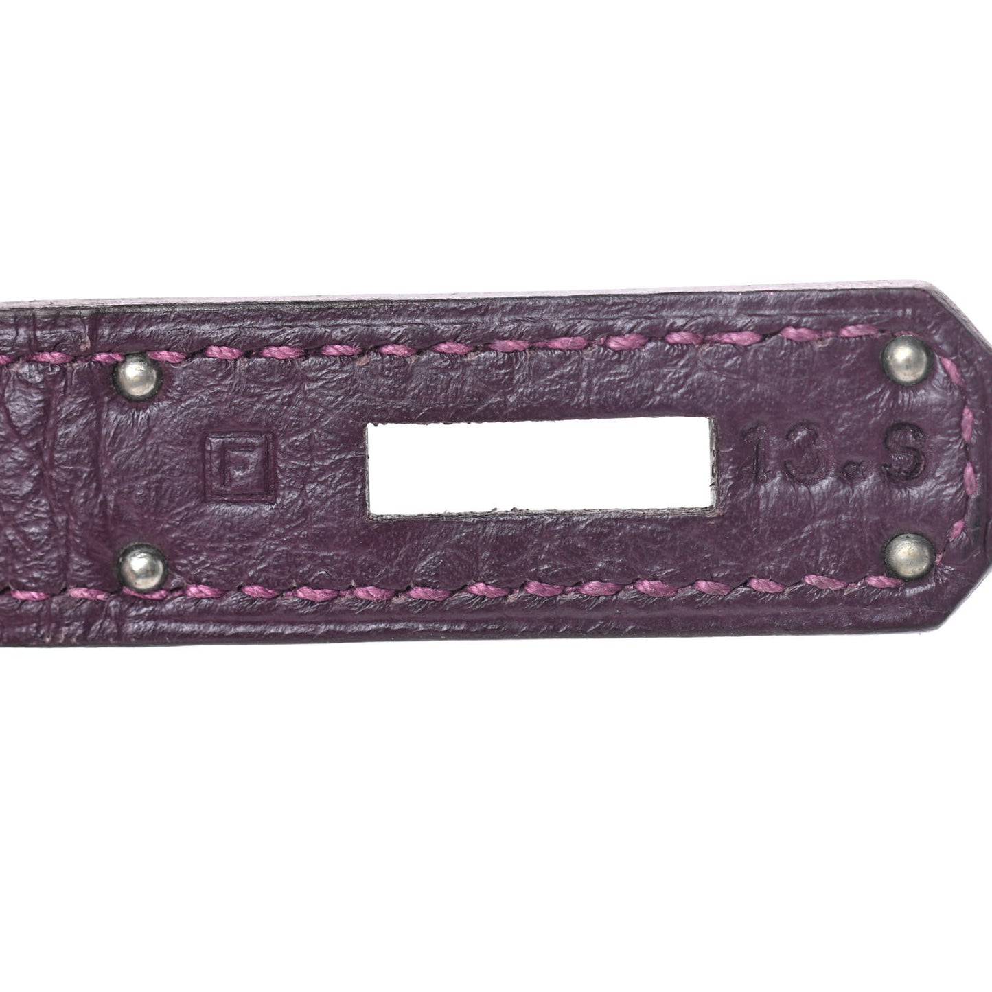 Taurillon Clemence Birkin 35 Raisin